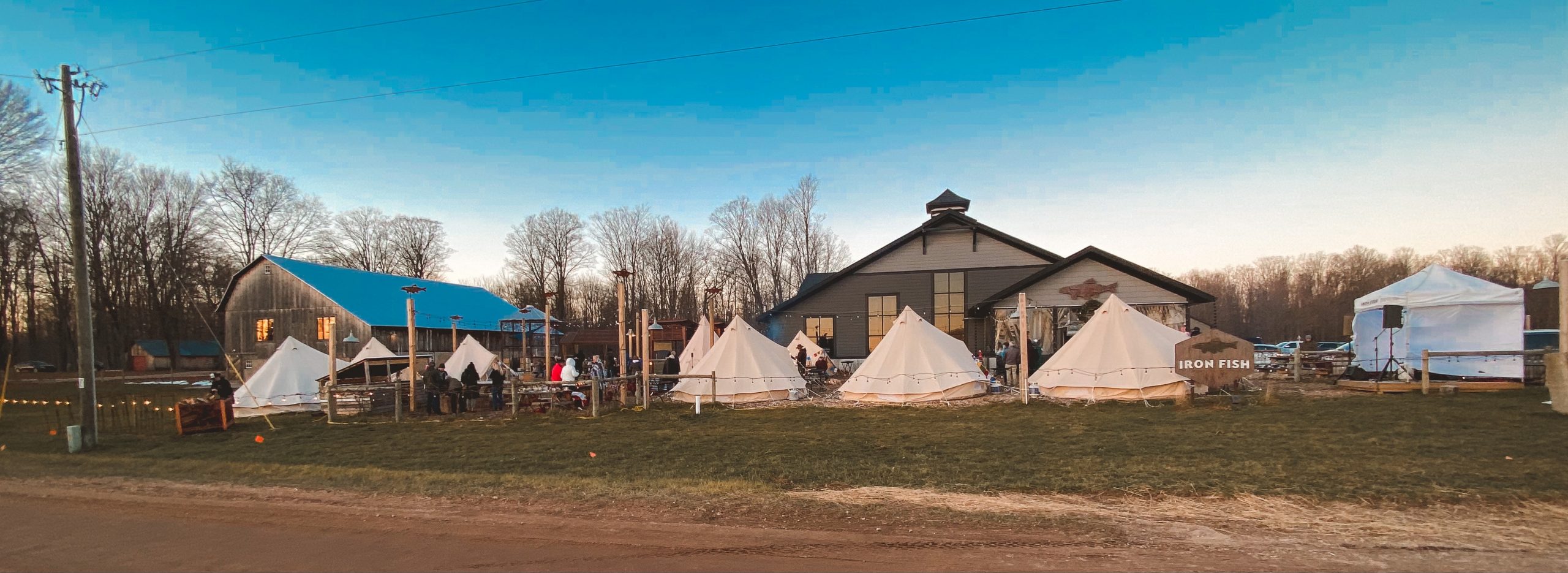 BASE CAMP IRON FISH DISTILLERY